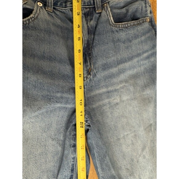 Madewell Women's Superwide-Leg Jeans Medium Wash Size 27 - Picture 6 of 11
